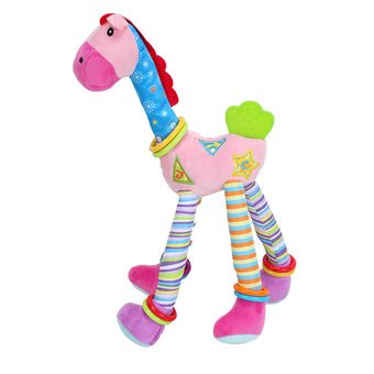 Juguete de desarrollo de mordedor de campana de mano de muñeca de jira 
