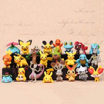 144 Figuras de Pokémon Go Pikachu Juguete para Niños 