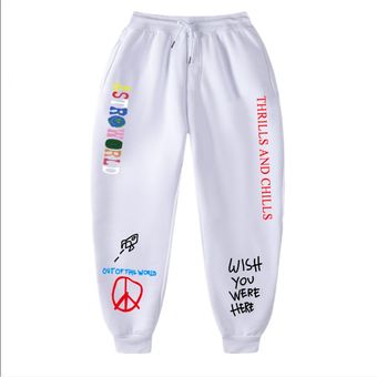 Pantalones de chándal con letras impresas para hombre y mujer  ropa .. 