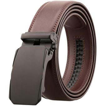Y Elegante Cinturón De Diseñador Para Hombres Hebilla Negra 