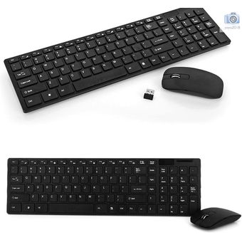 Kit Mouse Y Teclado Inalámbrico 2.4g K06 Kit Mouse Y Teclado Inalámbrico 2.4g K06
