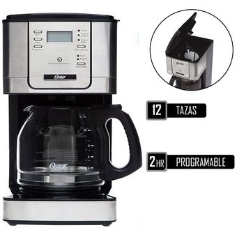 Cafetera Oster 12 Tazas Programable