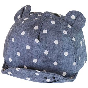 Sombrero con orejas para niño y niña,accesorio #Navy Blue 