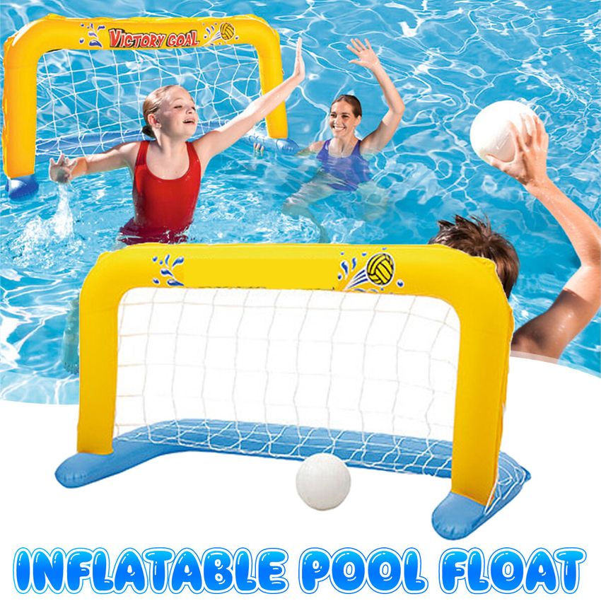 juego de voleibol de piscina deportes portátiles interior/exterior inflable playa juegos de agua red flotante de voleibol para piscina Rubeyul Conjunto de voleibol de piscina 