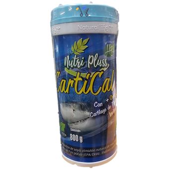 Cart lago Tibur n y Omega 3 Cartical 800g NUTRIPLUS Linio