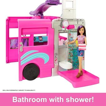 Barbie Dream Camper Mattel con 60 accesorios Linio M xico