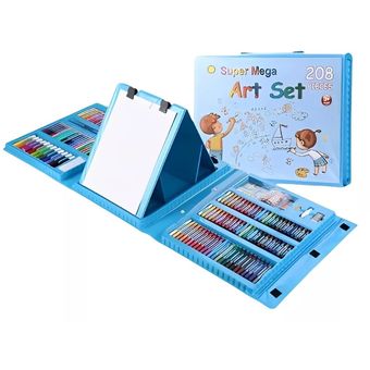 Set De Arte Para Niños, Colores Marcadores Crayolas Acuarela