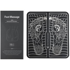 Masajeador de pies almohadilla de masaje eléctrica