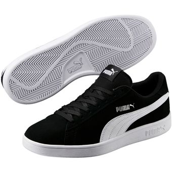 zapatilla puma urbana smash v2 negra hombre