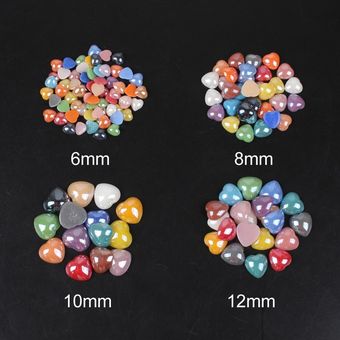 Perlas De Cerámica De 18 Colores Perlas De Perlas De Medio 