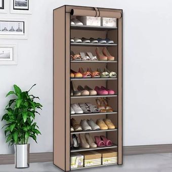 Zapatero de tela no tejida, estante para zapatos, organizador de zapatos de  tela no tejida, soporte para ahorro de espacio, armarios de zapatos a