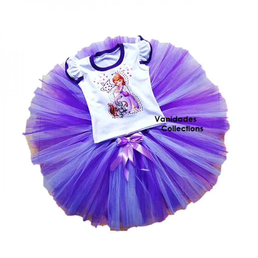 Tutu Princesa Sofia Conjunto Tutu Para Nina Princesa Sofia Linio