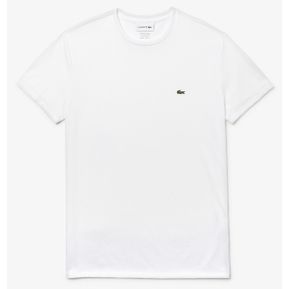 polera lacoste blanca