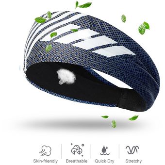color15#Diadema deportiva para hombre y mujer cinta antideslizante 