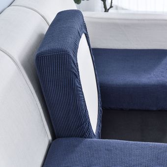 #Green Funda de cojín del asiento del sofá,cubierta de silla de Jacquard,Protector de muebles para mascotas,forro Polar elástico de LICRA lavable,cubierta deslizante extraíble 