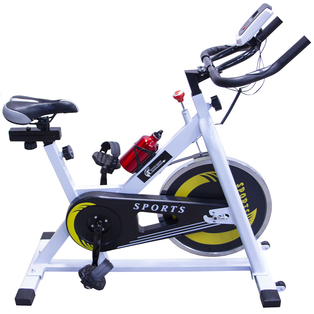 Bicicleta Spinning Fija 10kg Ejercicio Gym Centurfit Profesional