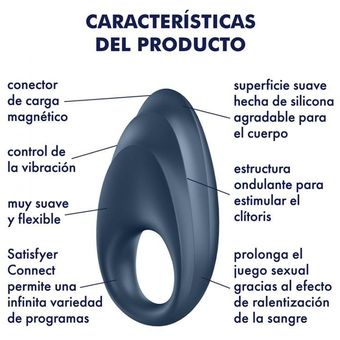 Anillo Vibrador Para El Pene Satisfyer Powerful One Ring Linio