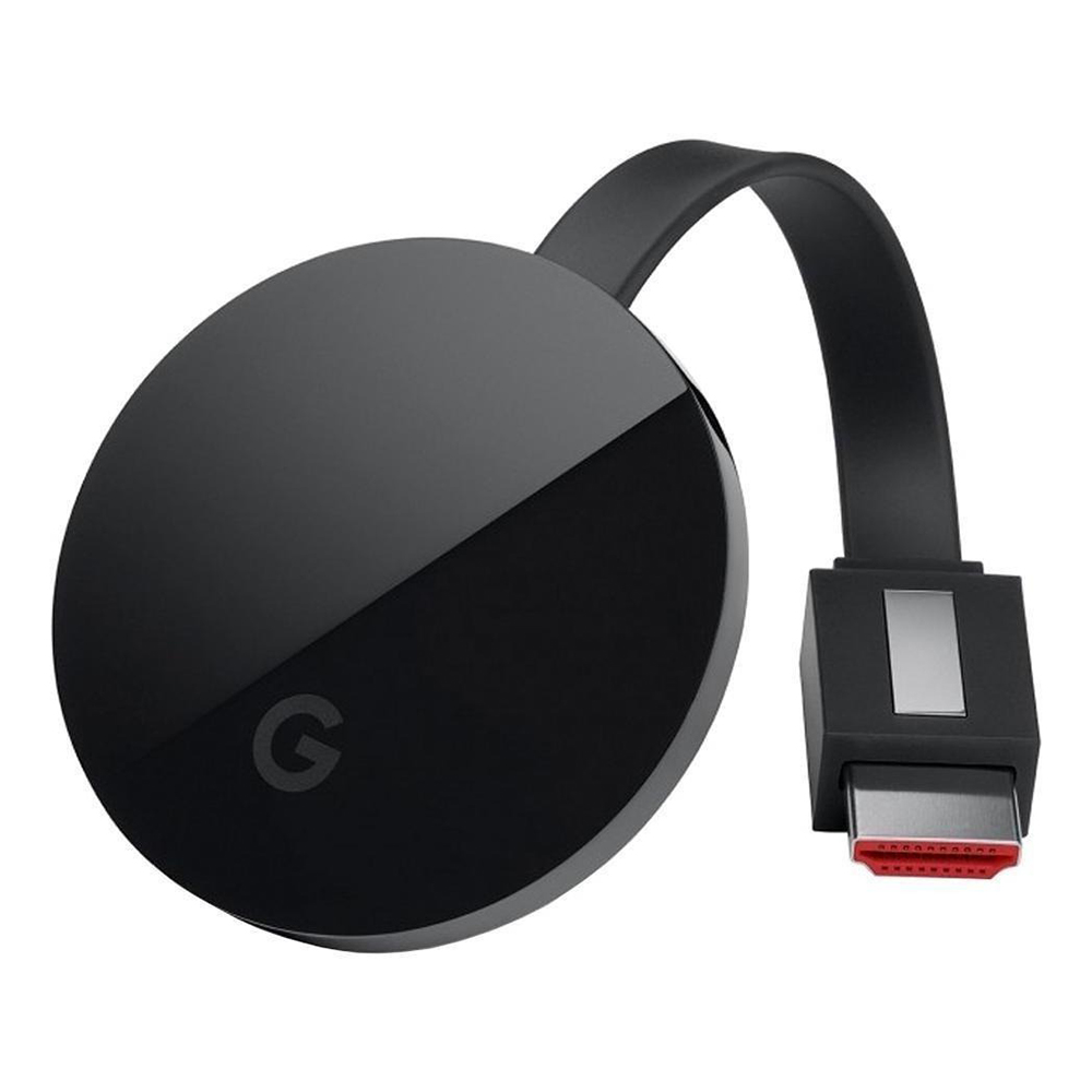 Streaming Google Chromecast Media Player Ultra 4K 1 GB RAM