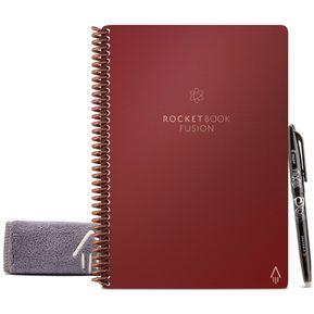 Cuaderno Inteligente Rocketbook Fusion 7 Plantillas Ejecutiv...