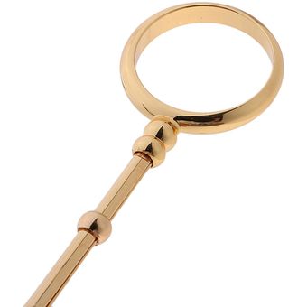 De Fumar Anillo De Dedo Fumador  Titular S dorado 