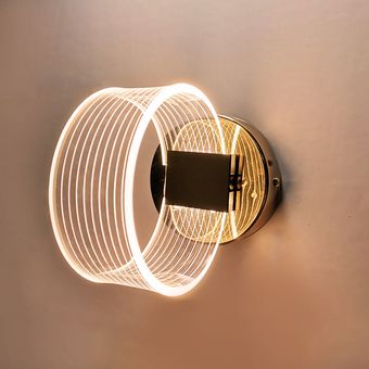 Lámpara de pared regulable con interruptor de Control AC180-260V luz 