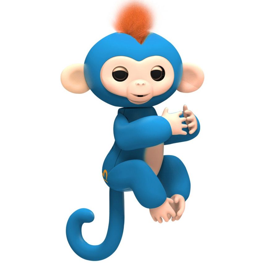 Lindo Robert Baby Monkey Sound Finger Motion Perched Toy para los niños regalos