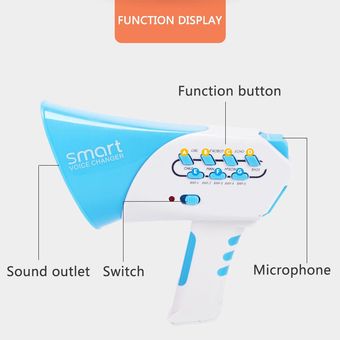 altavoz educativo cambiador de voz inteligente juguete que cambia de voz 7 voces diferentes Mini bocina divertida para niños 