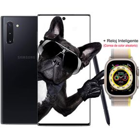 Samsung Galaxy NOTE 10 8GB+256GB y Smartwatch-Negro