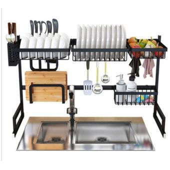 Organizador escurridor de platos para fregadero 85x55x28cm