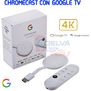 Chromecast Con Google TV 4K 2020 Netflix Amazon Disney Movistar Play