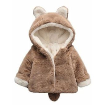 Ropa de invierno para bebés ropa acolchada de algodón peluche grueso abrigo 