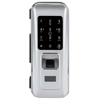 Cerradura de control remoto de puerta de vidrio Teclado táctil eléctri 