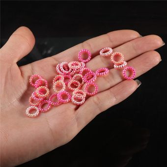 50 Piezaspaquete De 10 Mm 14 Mm Degradado Anillo De Color 