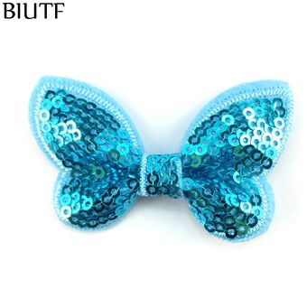 10 Piezaslote De 7 Pulgadas Chica Flash Lentejuelas Bowknot 10 Piezaslote De 7 Pulgadas Chica Flash Lentejuelas Bowknot