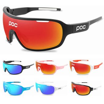 Gafas de sol POC BLADE para ciclismo para hombre y mujer,lentes polarizadas para deportes al aire libre,ciclismo de montaña o carretera,4 lentes 