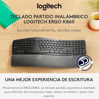 Características del teclado ergonómico Logitech K860