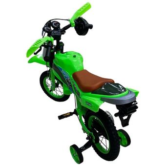 Bicicleta en forma online de moto