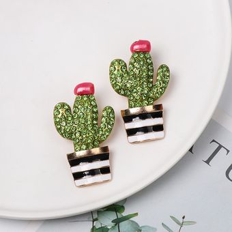 Tendencias De Snoopy Cactus Coreanos Colores Rhinestone De 