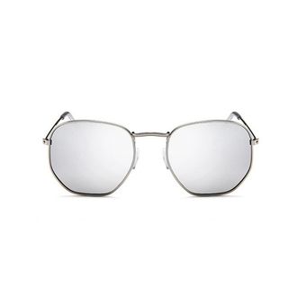 Lentes de diseño de gafas de sol femeninas de metal retromujer Lentes de diseño de gafas de sol femeninas de metal retromujer