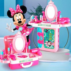 Tocador Maleta Maquillaje Minnie Mouse Original Disney