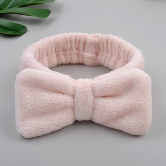 novedad de accesorios para el pelo turbante Cinta para el pelo con lazo para mujer y niña bandanas de lana Coral con letras OMG 