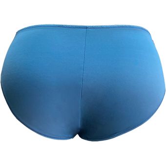 Panty Bikini Descaderado Symphony Para Mujer Blue 