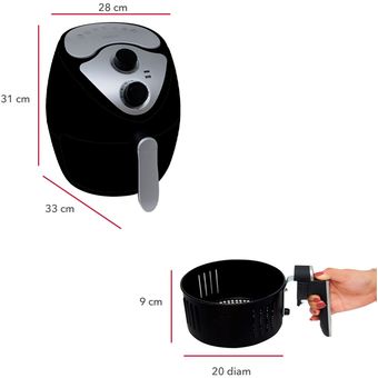 Pusimos a prueba la freidora de aire RCA 