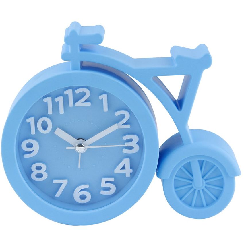 Reloj de alarma de bicicleta Super Sound Off Creative Personalidad Reloj Adornos