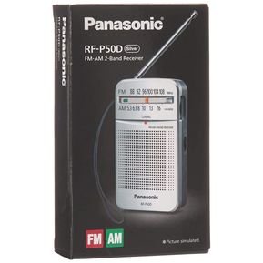 Radio Panasonic Profesional Portatil Am/fm Corriente Y Pila