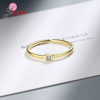 Las 3 Chicas De Anillo Abierto De Plata Esterlina Más 925 De 