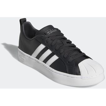 Adidas cloudfoam outlet blancos con negro