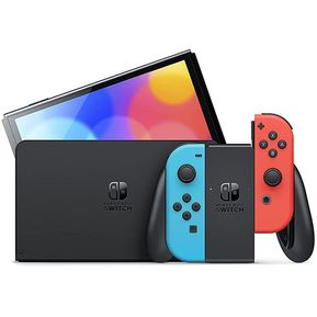 Nintendo Switch Oled 64gb Standard Neon Azulrojo