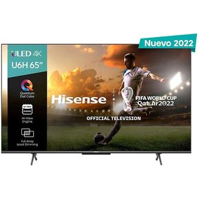 Pantalla Hisense ULED Smart TV de 65 Pulgadas QHD 65U6H con...