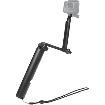 AFAITH Selfie Stick para GoPro Hero 11 10 9 8 7 6 5 4 Mini Max Session,  Insta360, DJI OSMO Cámara de acción, aleación de aluminio GoPro Selfie  Stick
